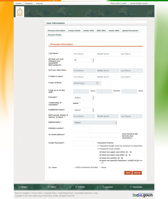 How to apply for Army Dental Corps?? Dental Pockets Blog