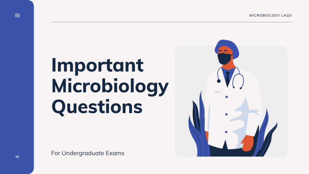 Important Microbiology Questions